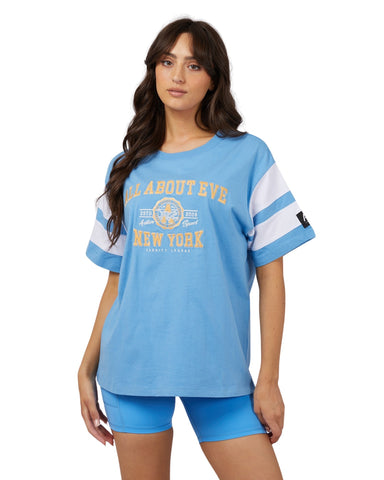 All About Eve - AAE Game Athletics Tee - Blue
