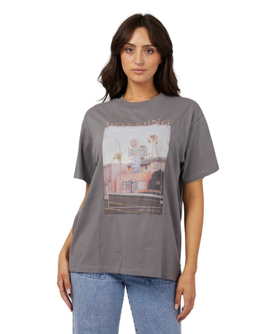 All About Eve - Destination Tee - Charcoal