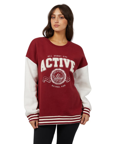 All About Eve - AAE Active National Contrast Crew - Port