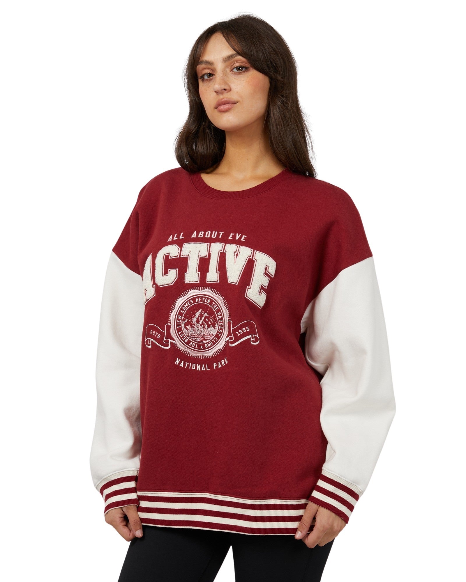 All About Eve - AAE Active National Contrast Crew - Port