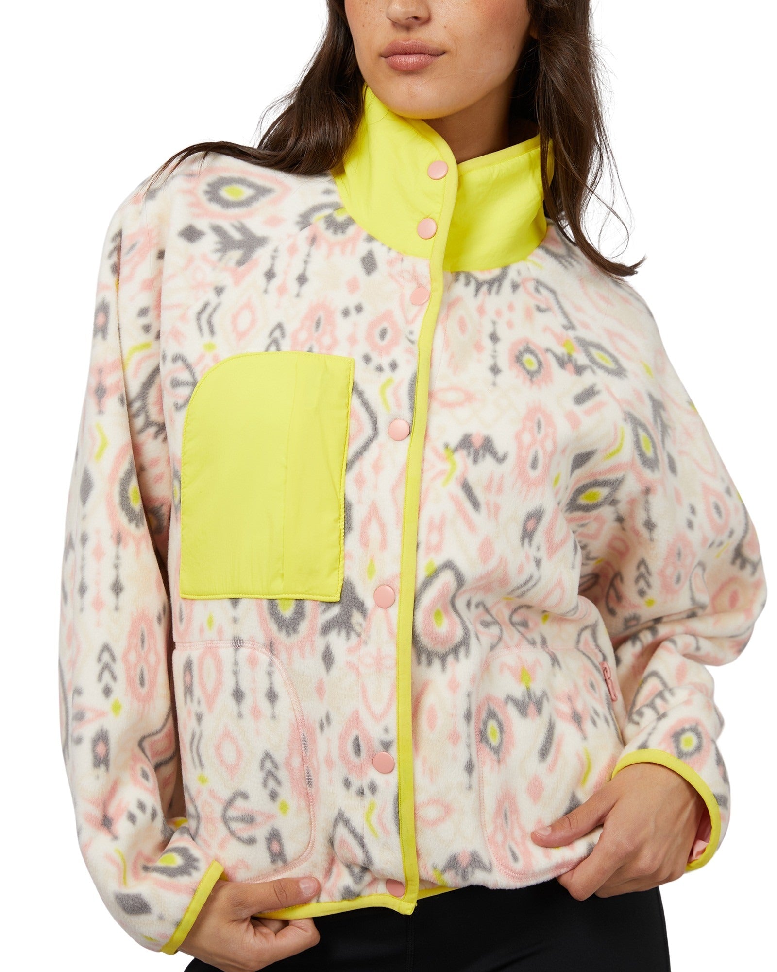 All About Eve - AAE Active Explore Teddy Jacket - Print
