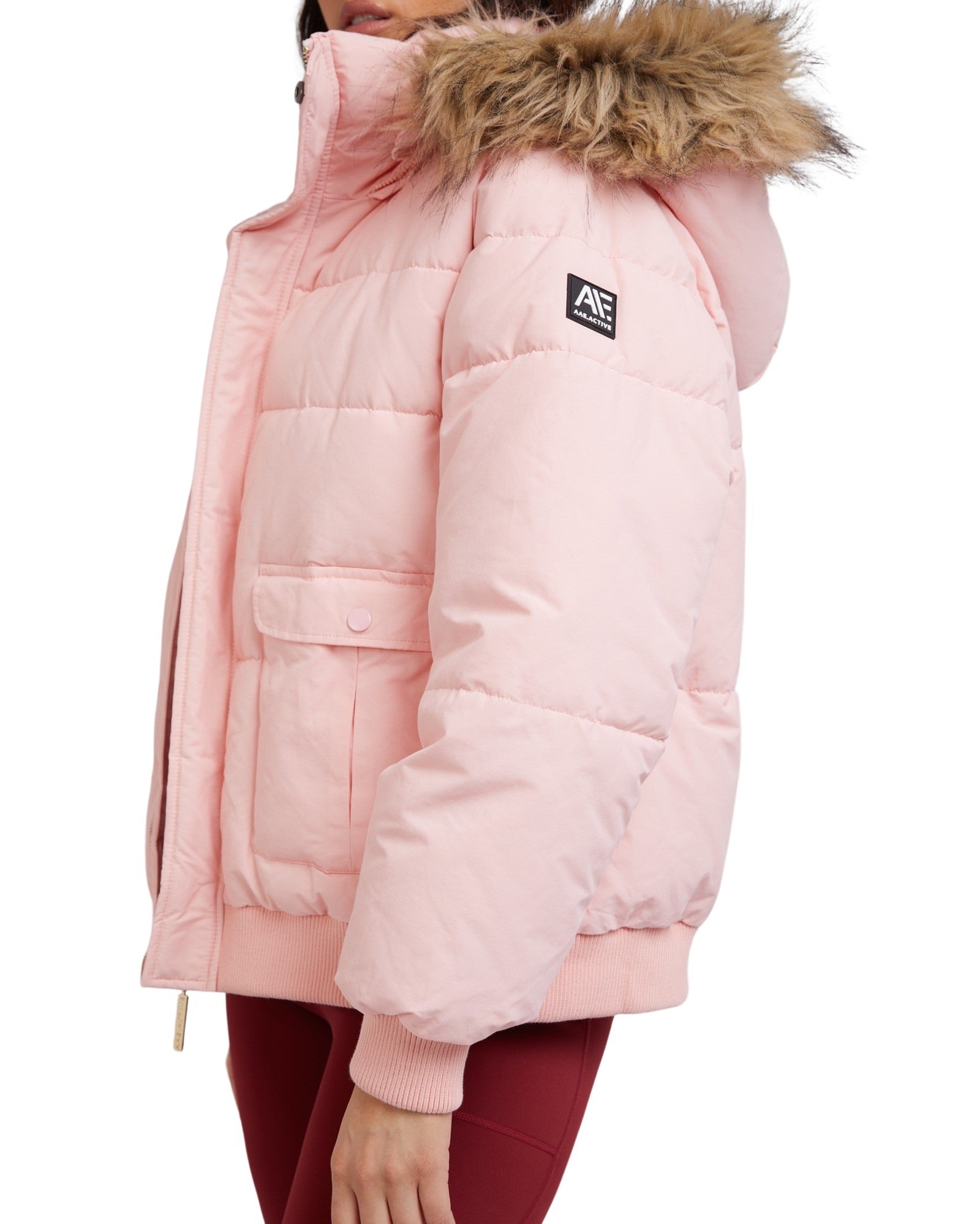 All About Eve - AAE Active Fur Puffer - Pink