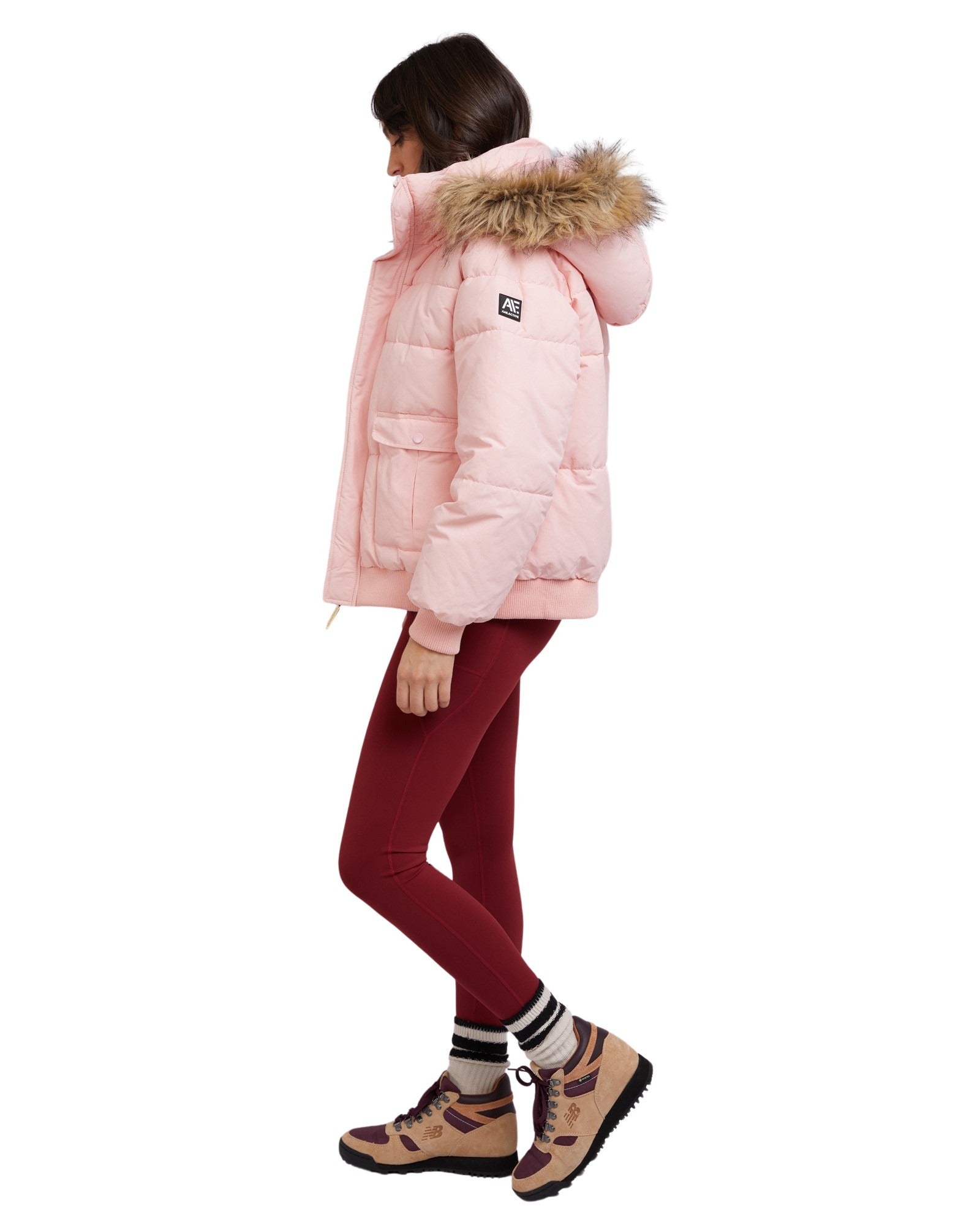 All About Eve - AAE Active Fur Puffer - Pink