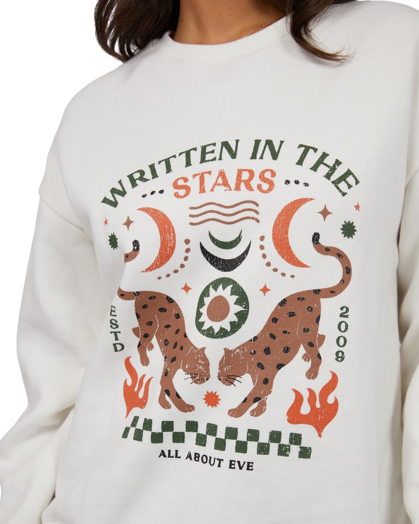 All About Eve - In The Stars Standard Crew - Vintage White