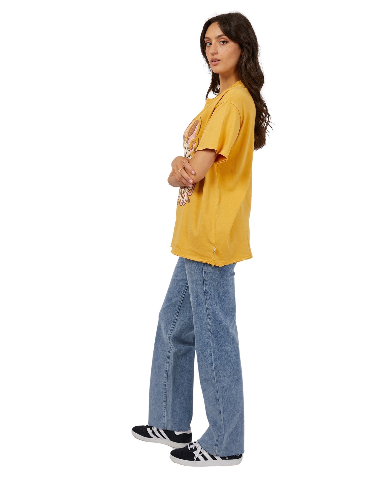 All About Eve - Solstice Oversized Tee - Yellow