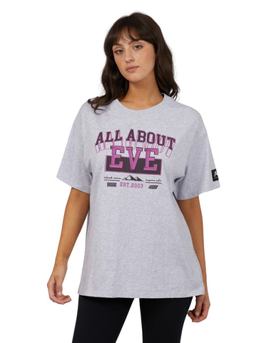 All About Eve - AAE Active Snow Peaks Oversized Tee - Grey