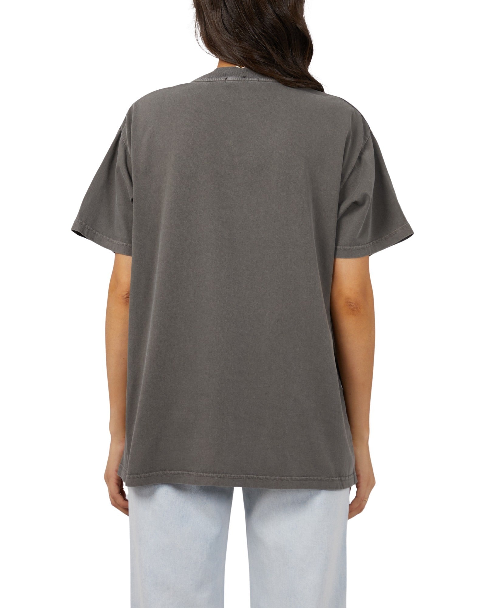 All About Eve - Sky Dance Oversized Tee - Charcoal