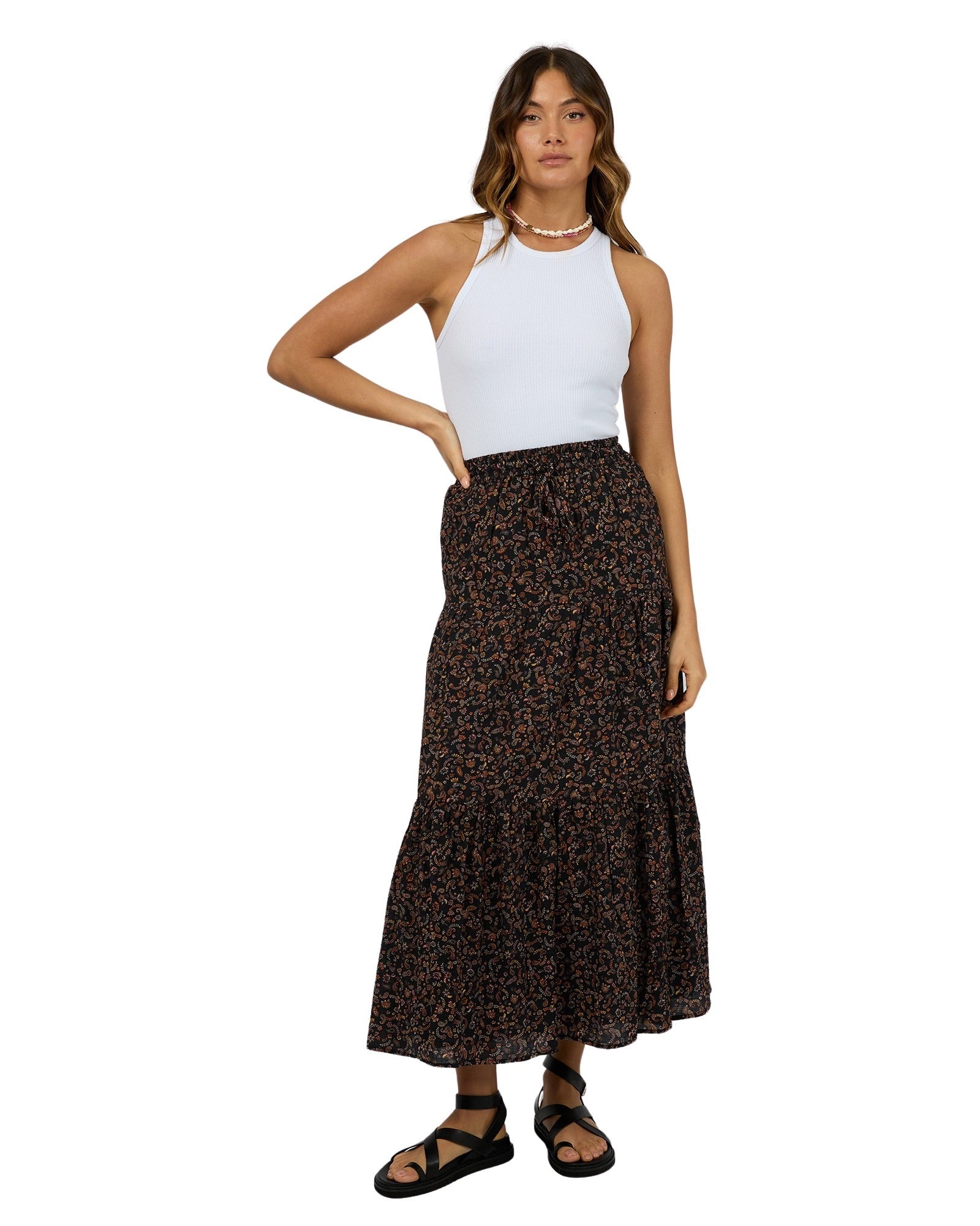 All About Eve - Pip Maxi Skirt - Print