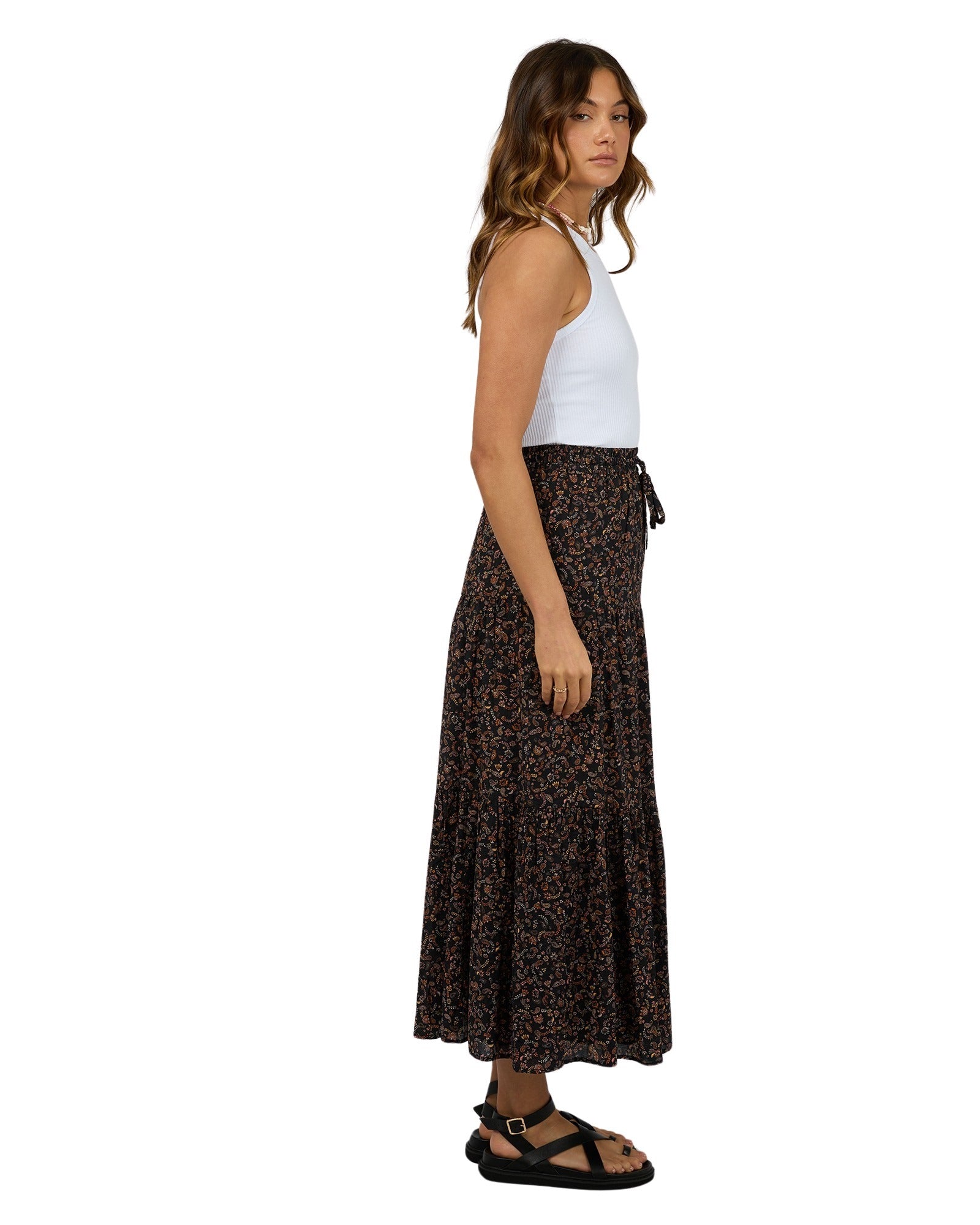 All About Eve - Pip Maxi Skirt - Print