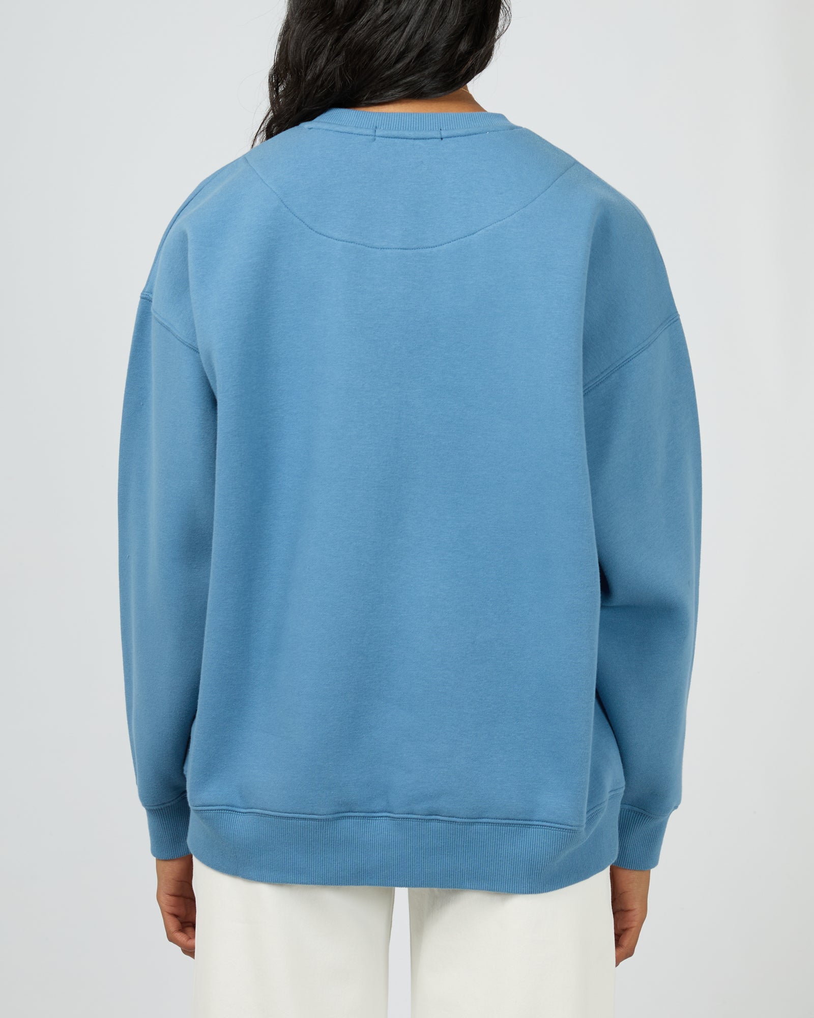All About Eve - New York Oversized Crew - Blue