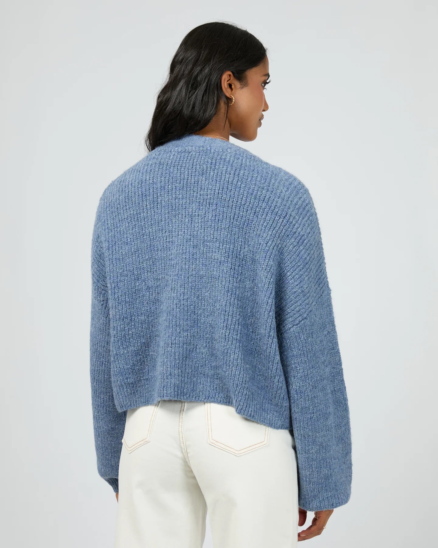 All About Eve - Selena Knit Cardi - Blue