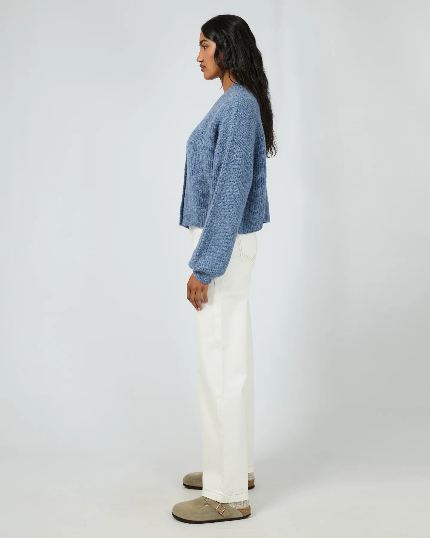All About Eve - Selena Knit Cardi - Blue