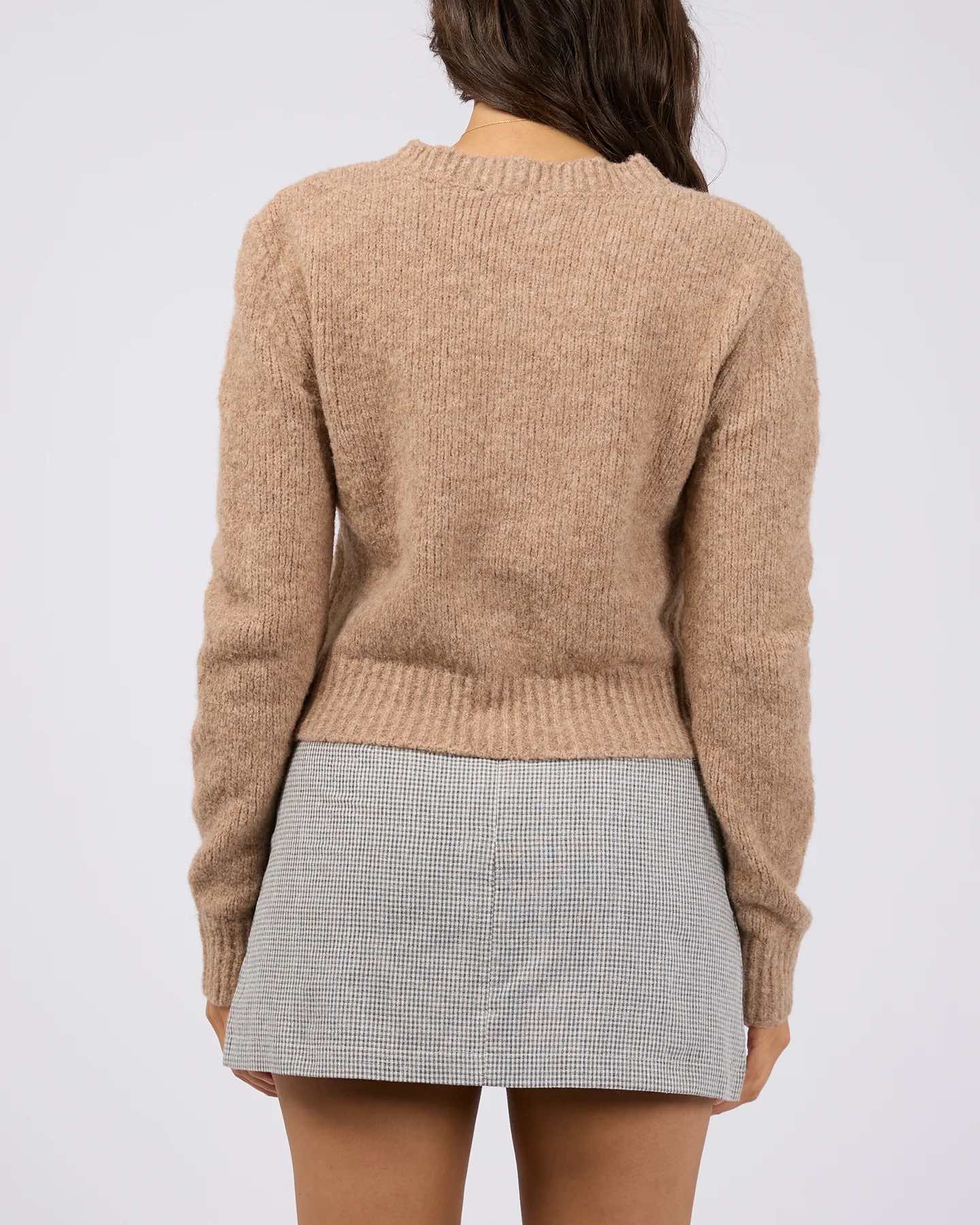 All About Eve - Claude Knit Cardi - Oat