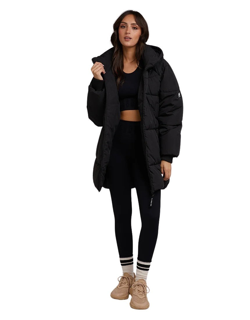 All About Eve - AAE Active Remi Luxe Midi Puffer - Black
