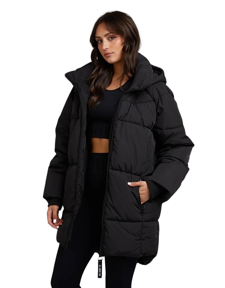 All About Eve - AAE Active Remi Luxe Midi Puffer - Black