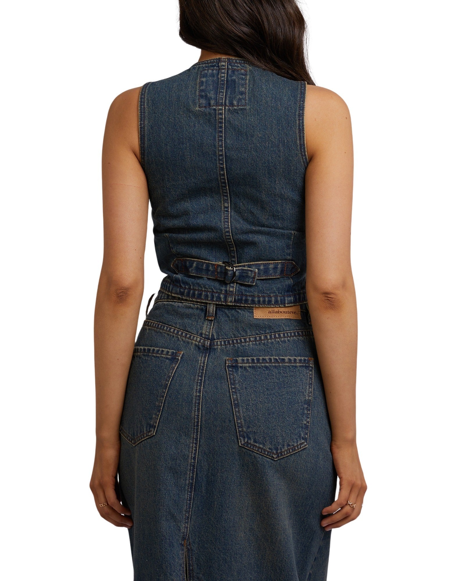 All About Eve - Louie Vest - Dirty Denim