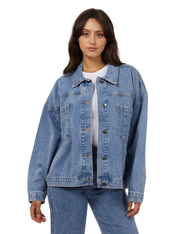 All About Eve - Sydney Jacket - Light Blue Denim