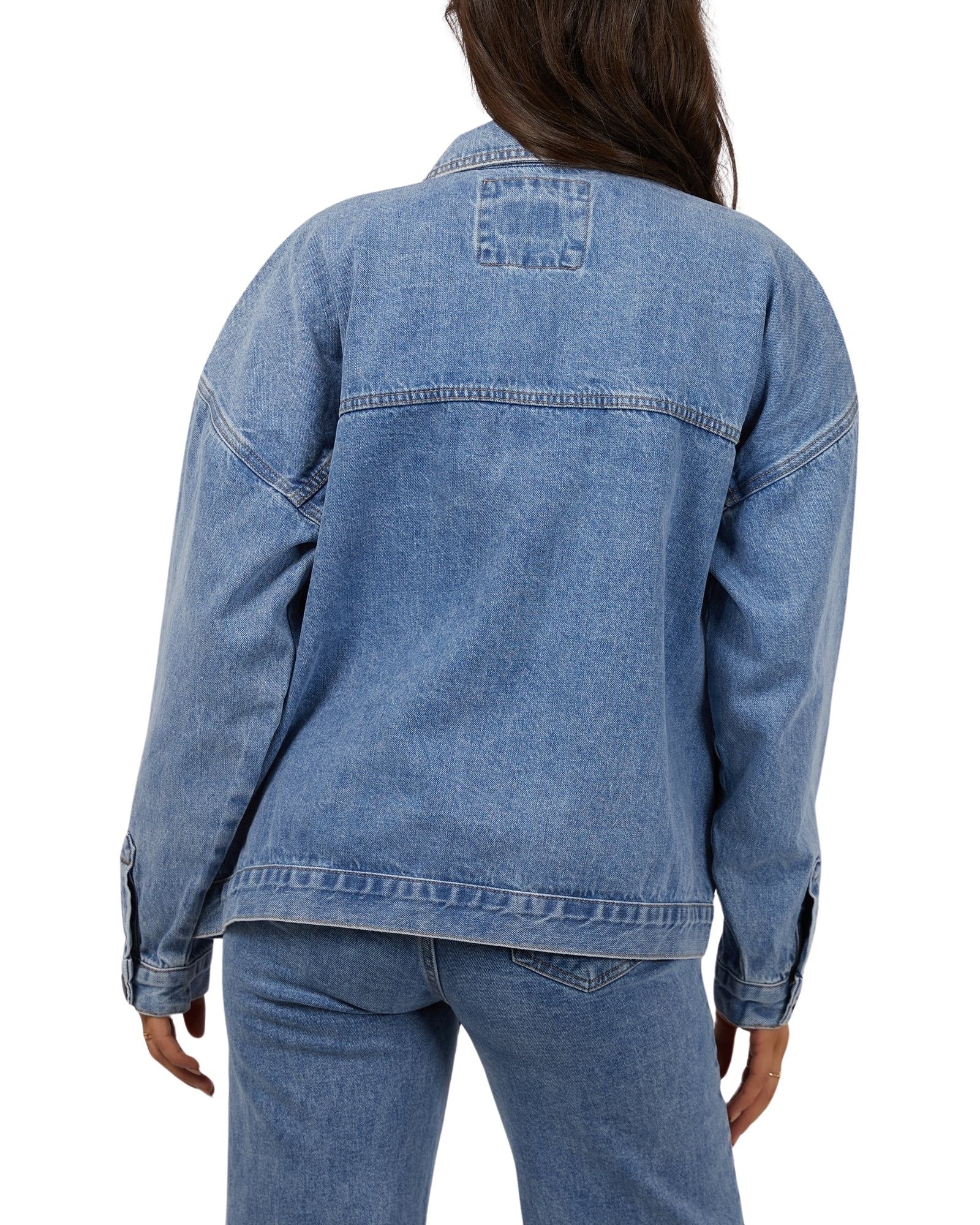 All About Eve - Sydney Jacket - Light Blue Denim