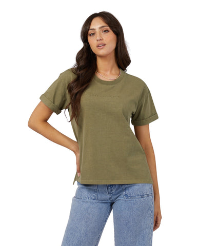 All About Eve - Washed Tee - Khaki