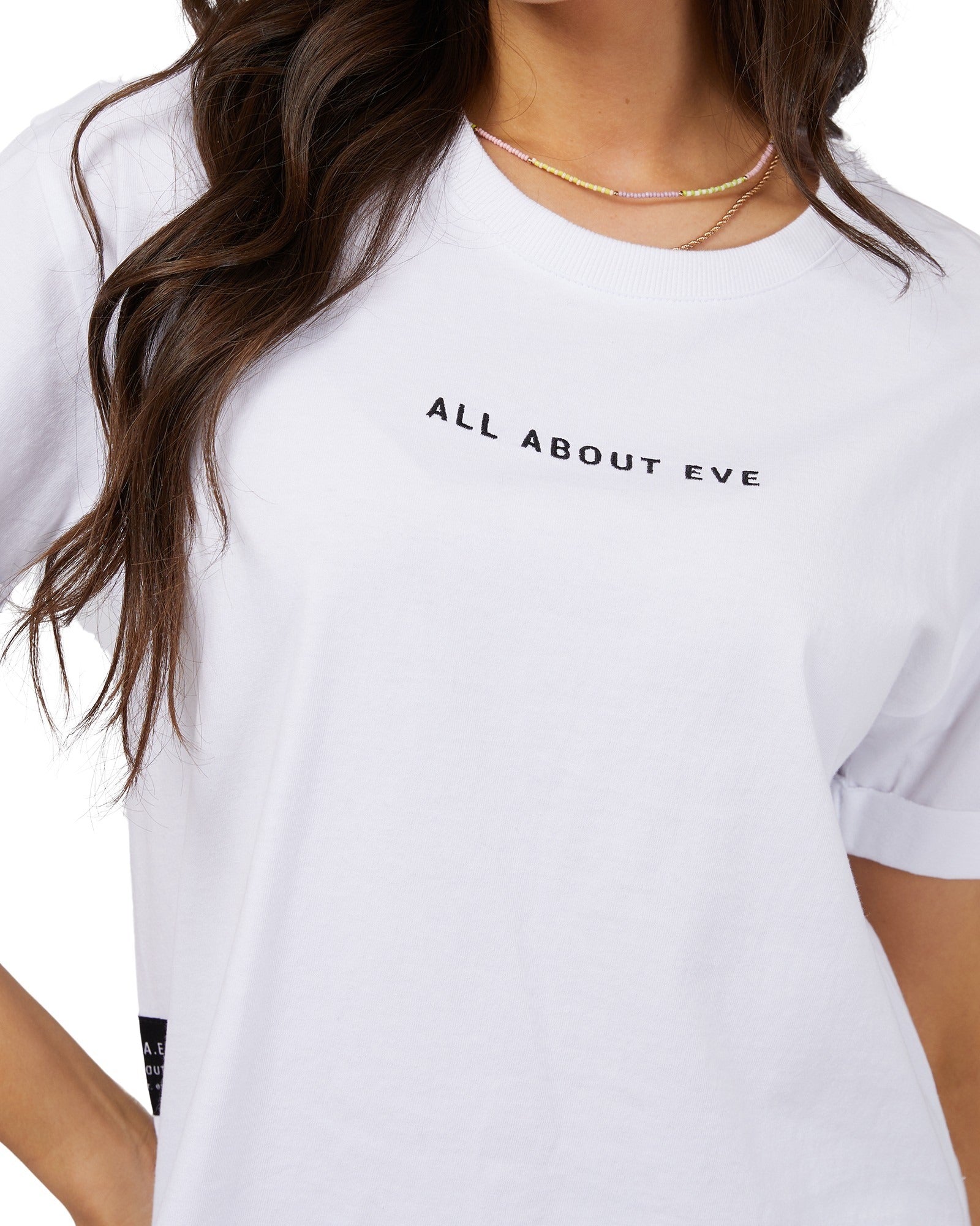 All About Eve - Washed Tee - White
