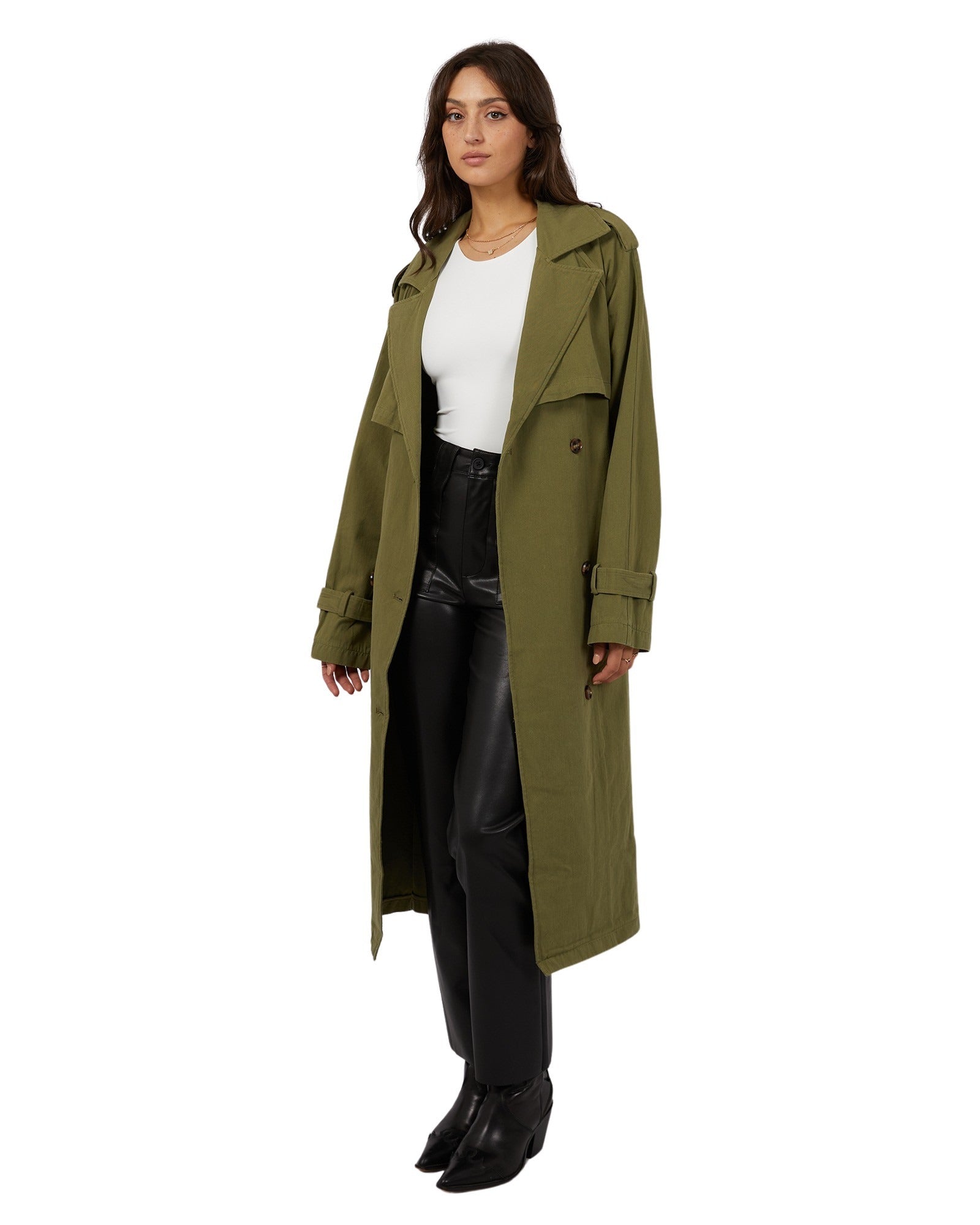 All About Eve - Eve Trench Coat - Khaki