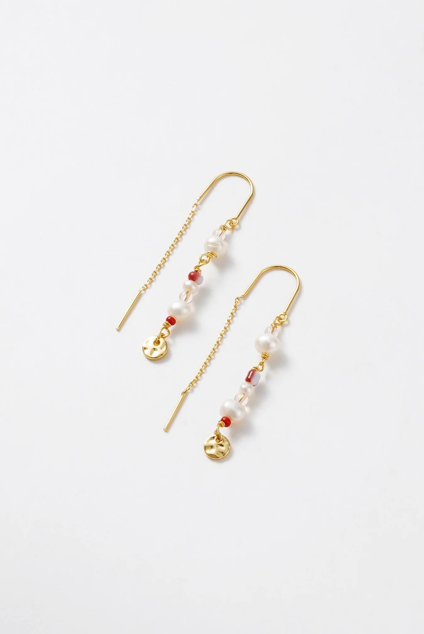 Zafino Alice Thread Earring - Pink or Blue