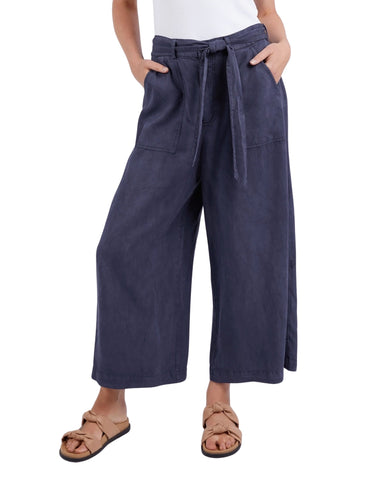 Elm - Bliss Washed Pant - Navy Last One Size 8!