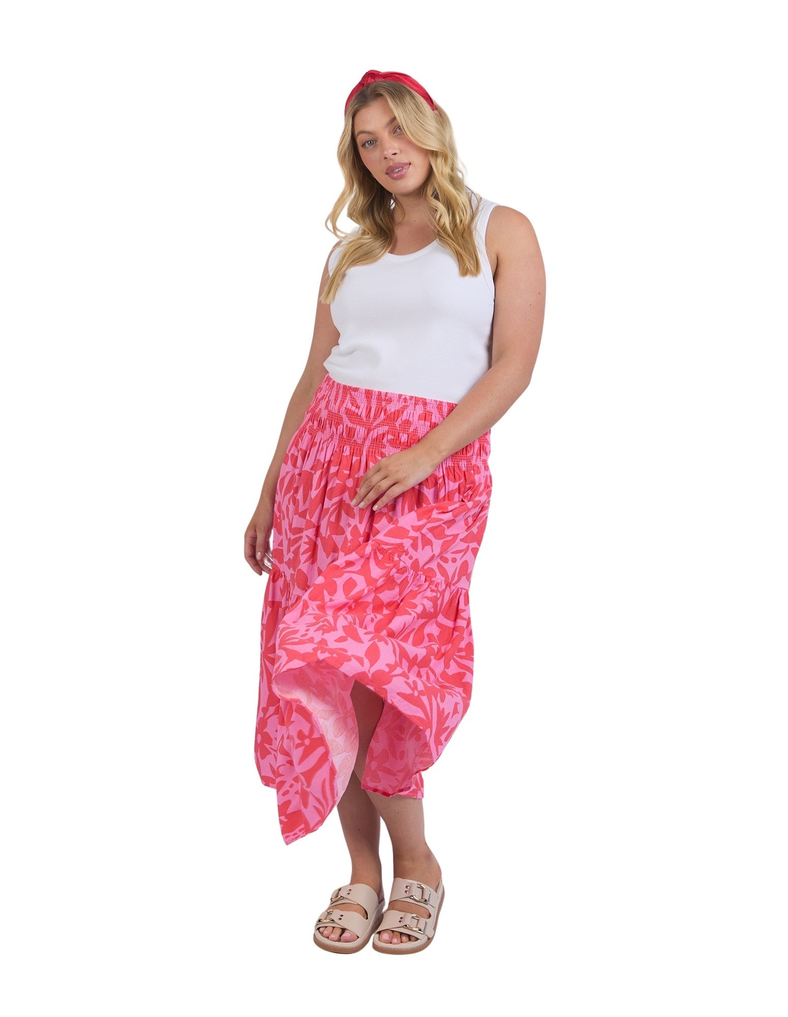 Elm - Sunset Hour Print Skirt