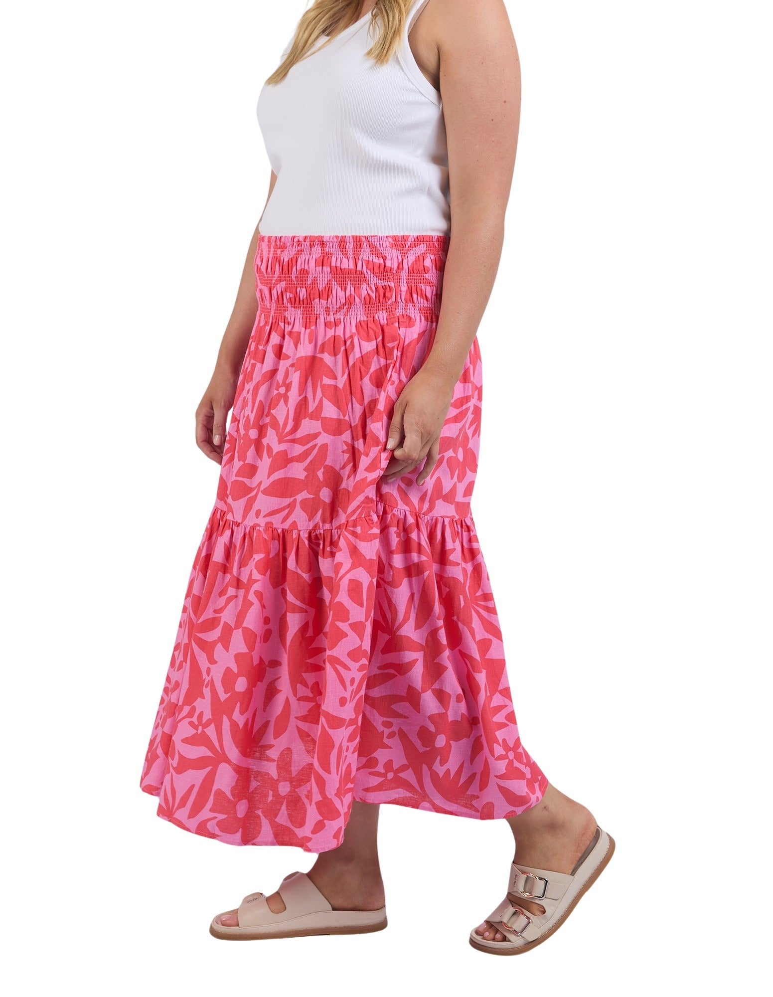 Elm - Sunset Hour Print Skirt