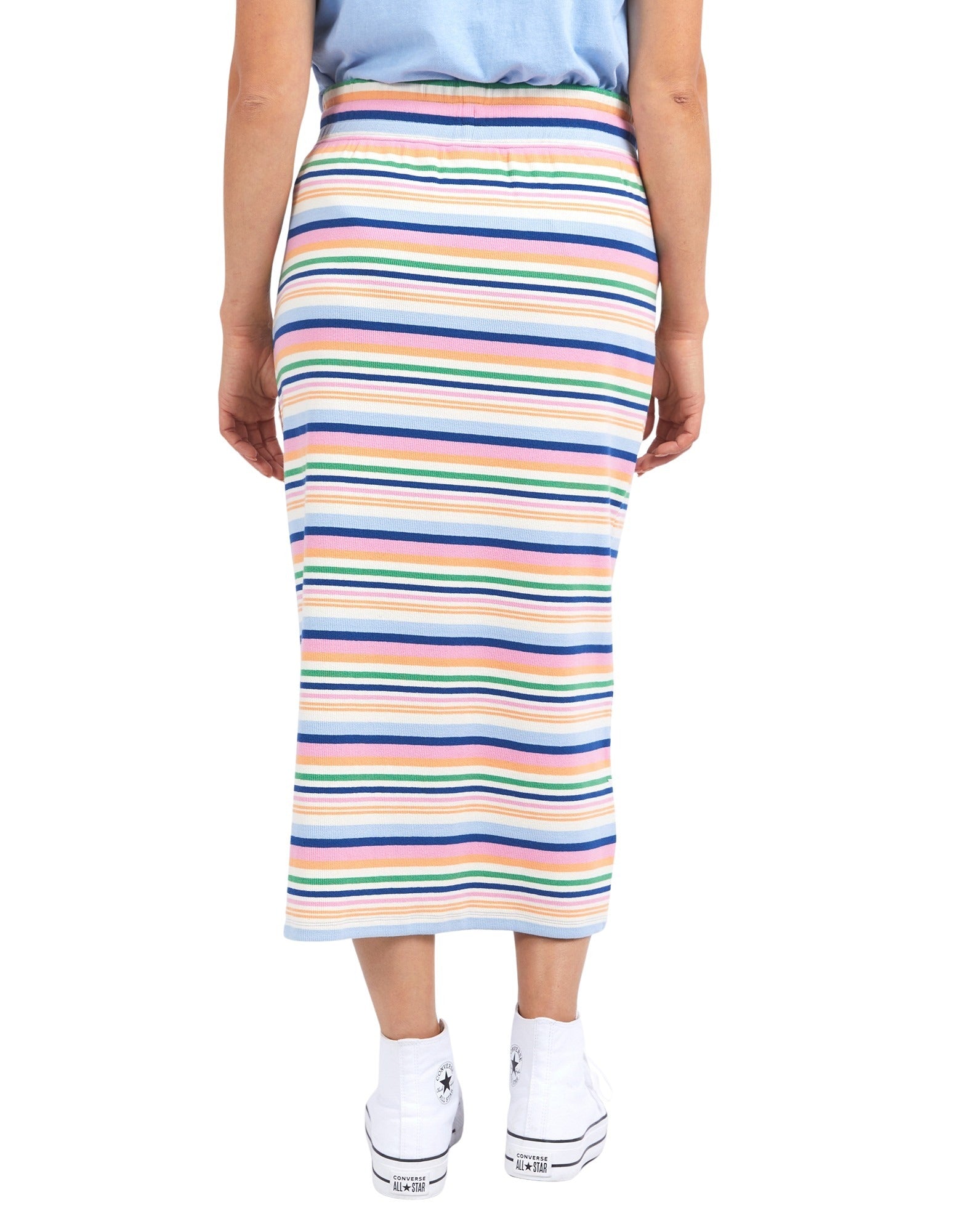 Elm - Sorbet Skirt - Multicolour Stripe