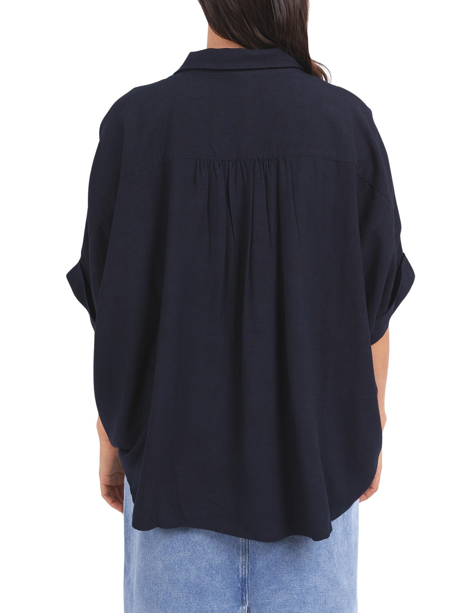 Elm - Blaise Shirt - Dark Sapphire