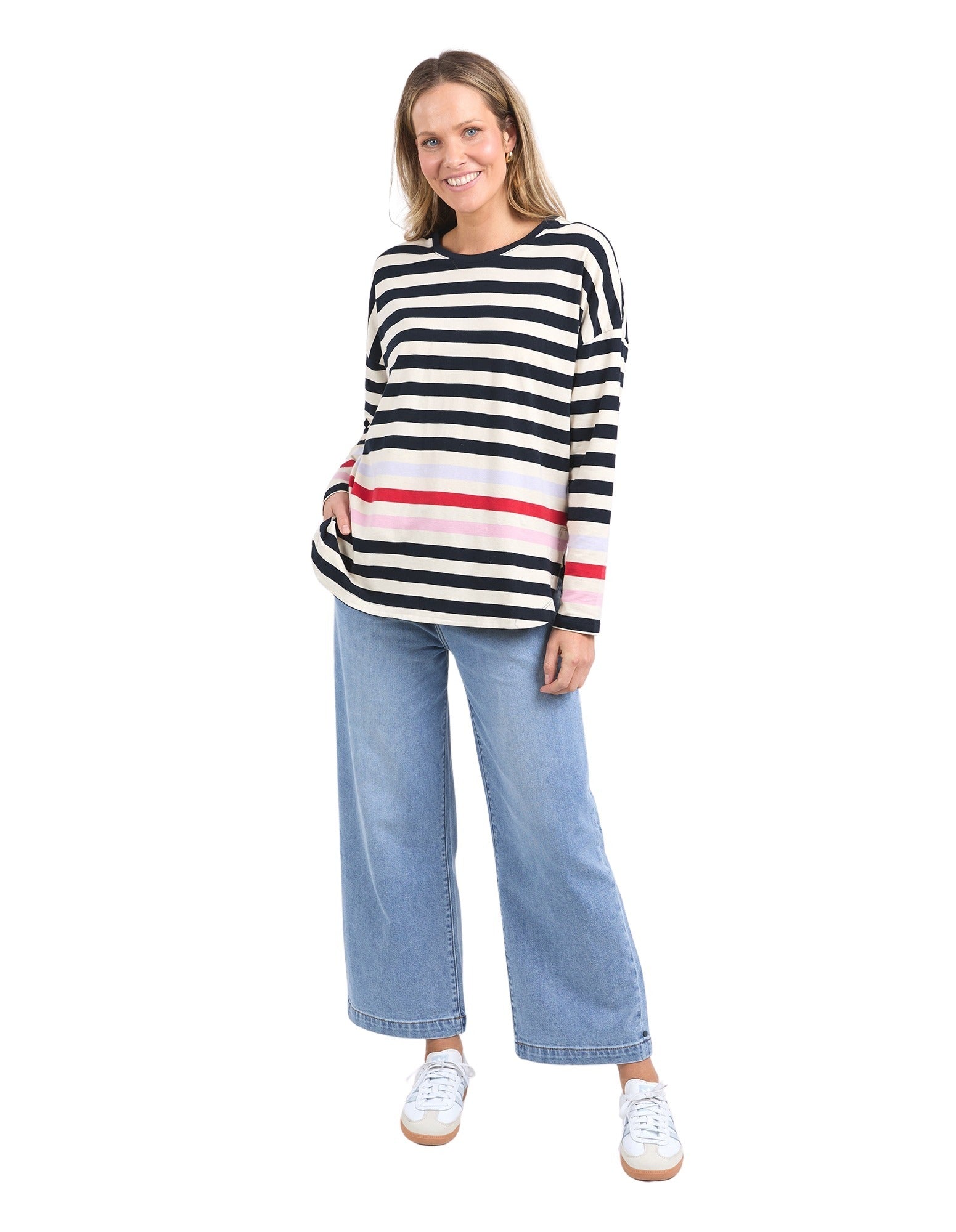 Elm - Retreat Long Sleeve Tee - Multi