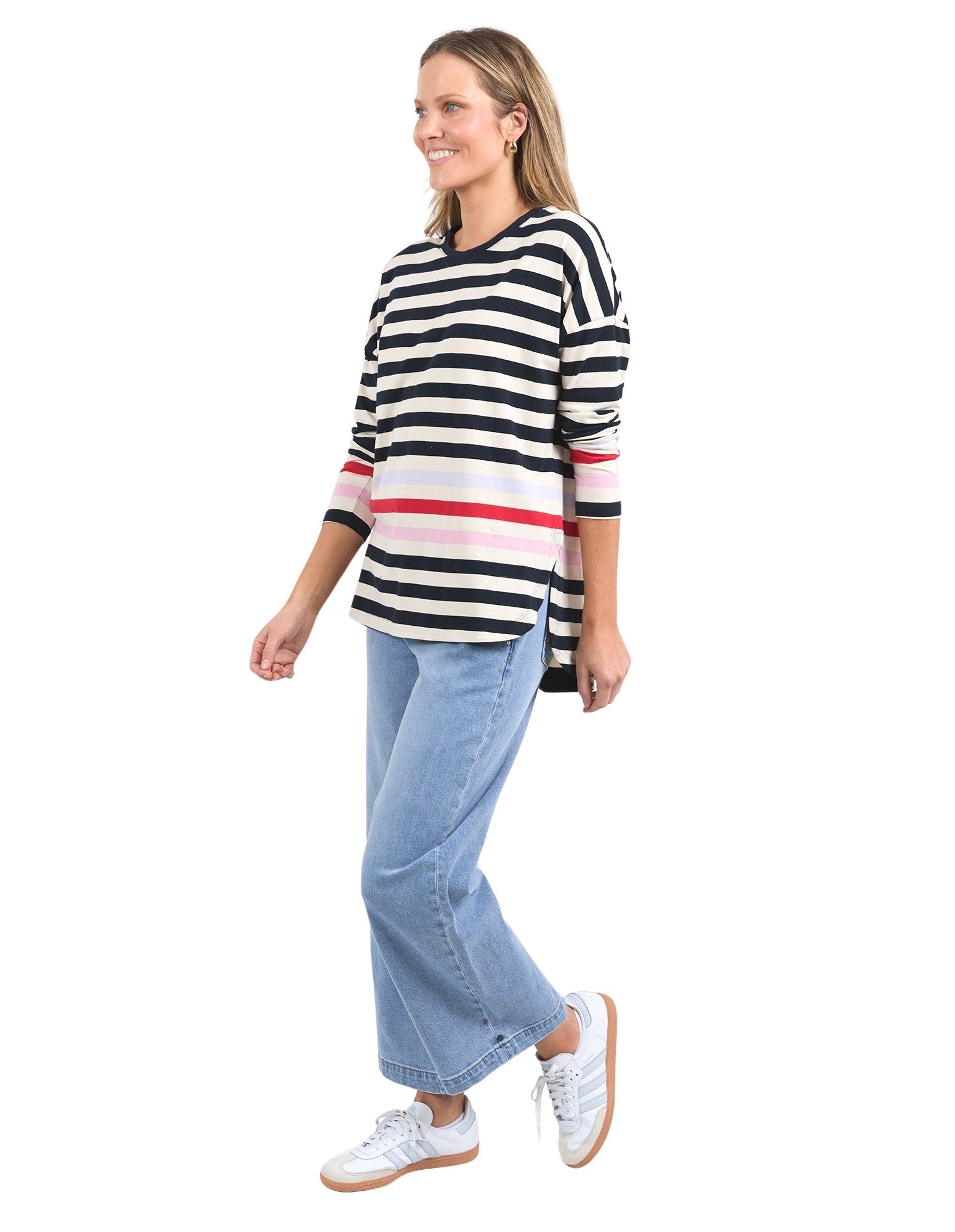Elm - Retreat Long Sleeve Tee - Multi