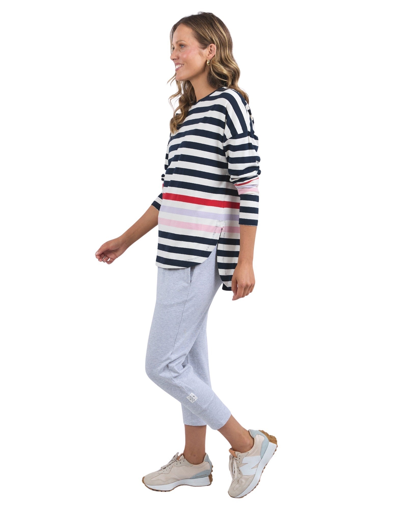 Elm - Retreat Long Sleeve Tee - Multi