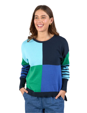Fern Mixed Knit Multi