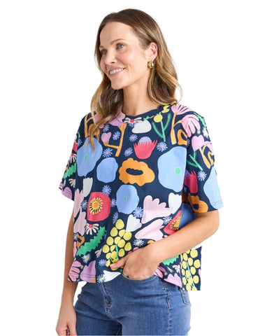 Flower Medley Tee Multi