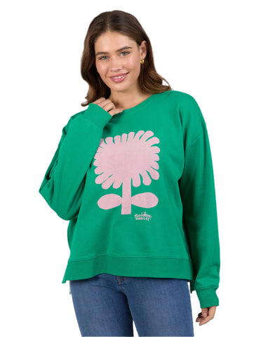 Madeleine Stamer Crew II Pine Green