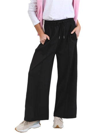 Carmen Wide Leg Pant Black
