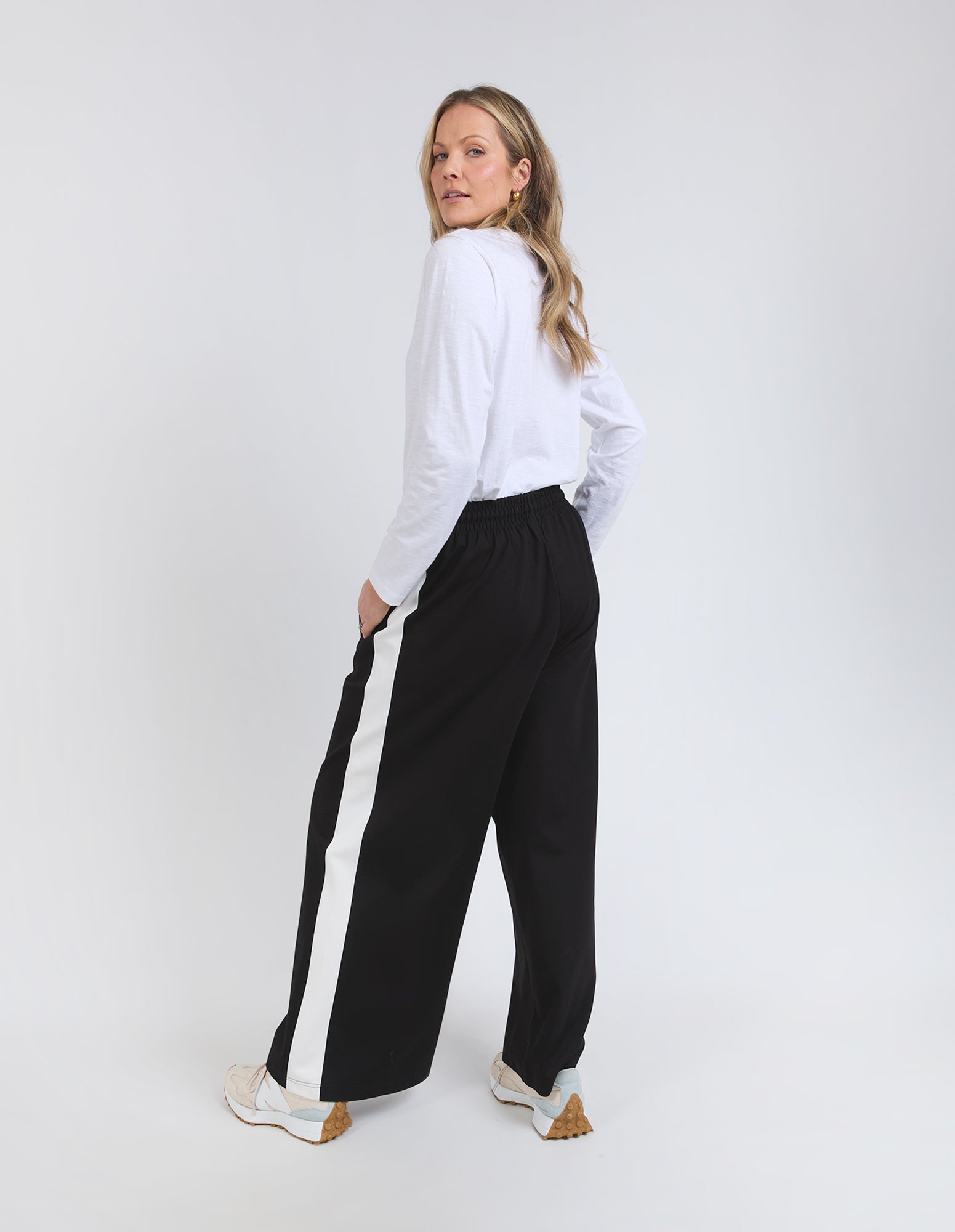 Elm - Carmen Wide Leg Pant - Black