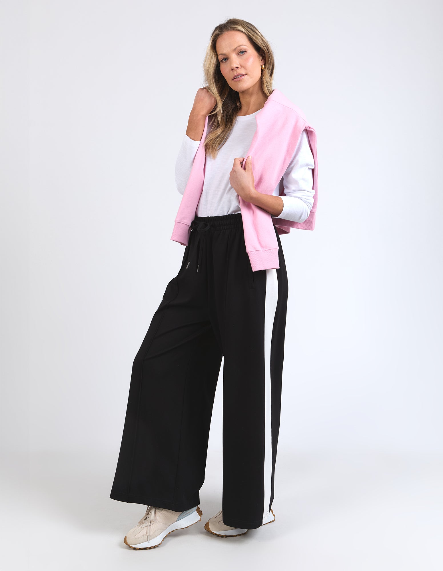 Elm - Carmen Wide Leg Pant - Black
