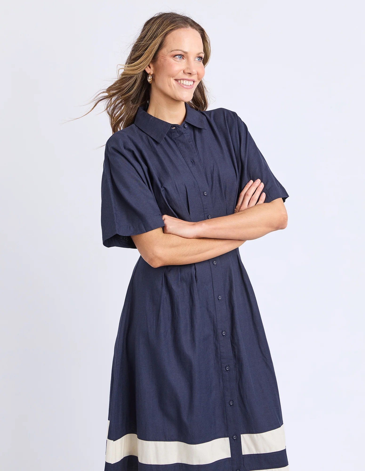 Elm - Scarlet Dress - Navy