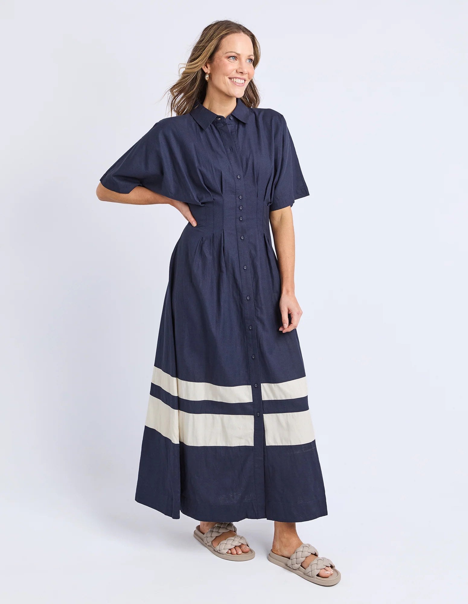 Elm - Scarlet Dress - Navy