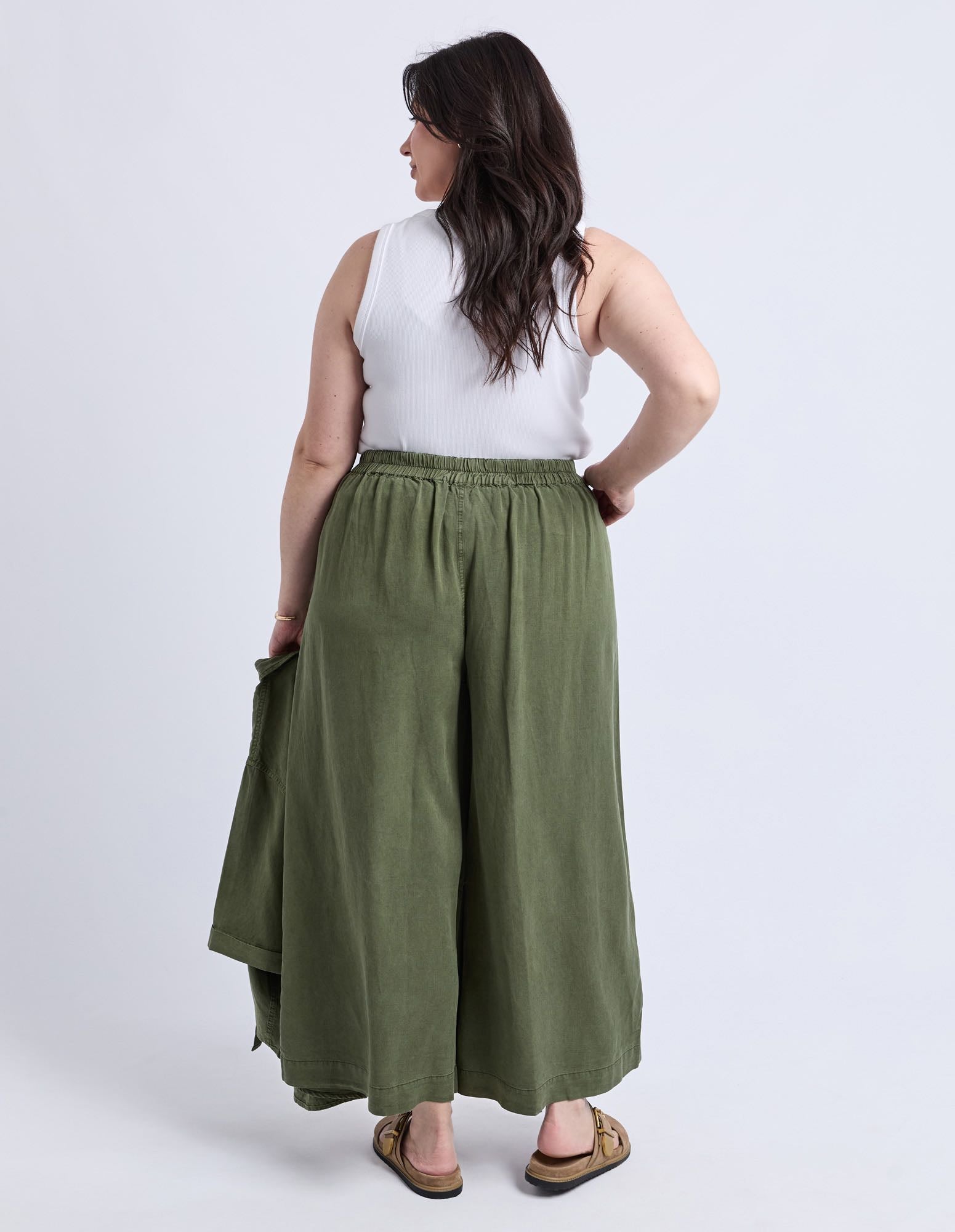 Elm - Bliss Culotte Pant - Clover