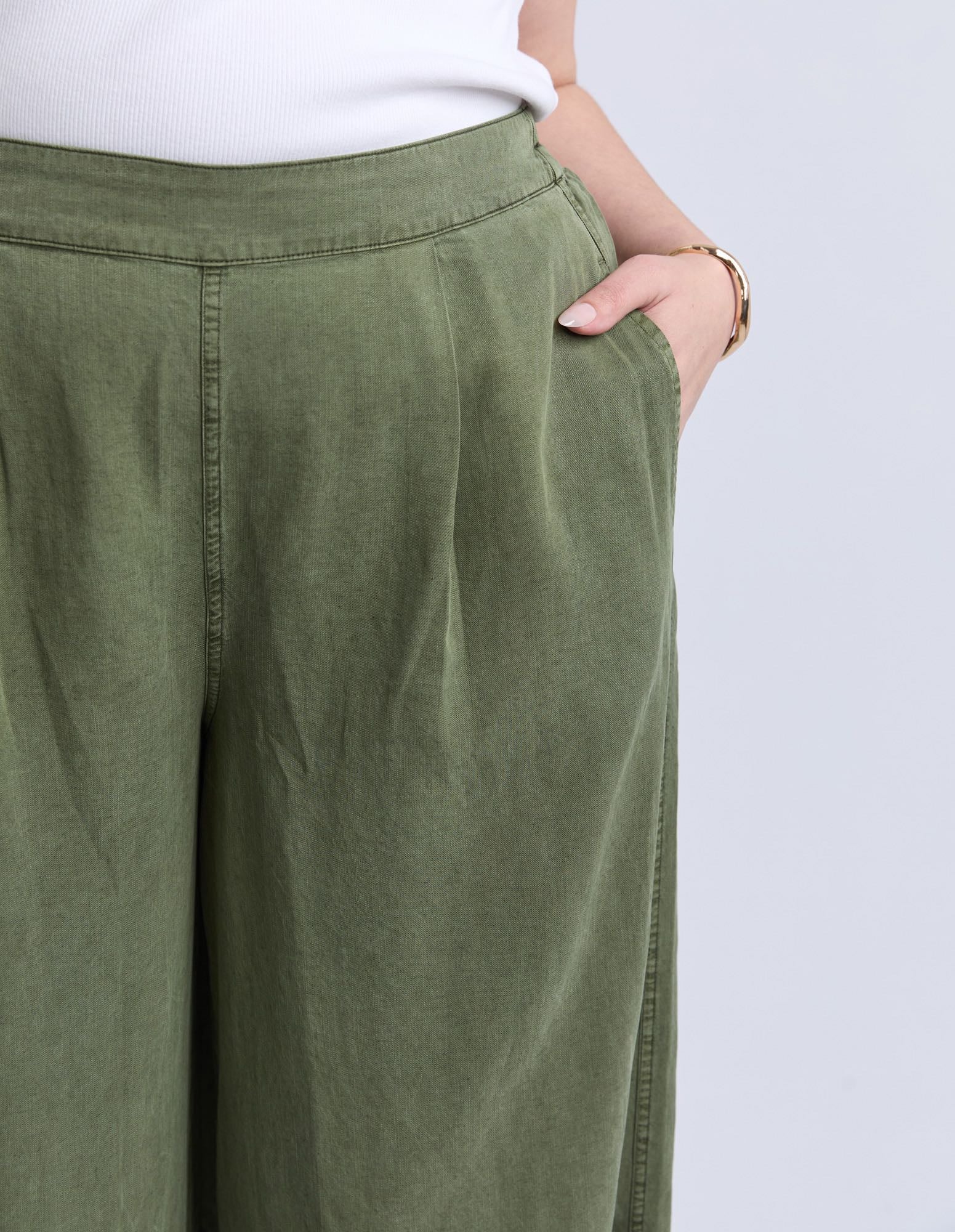 Elm - Bliss Culotte Pant - Clover