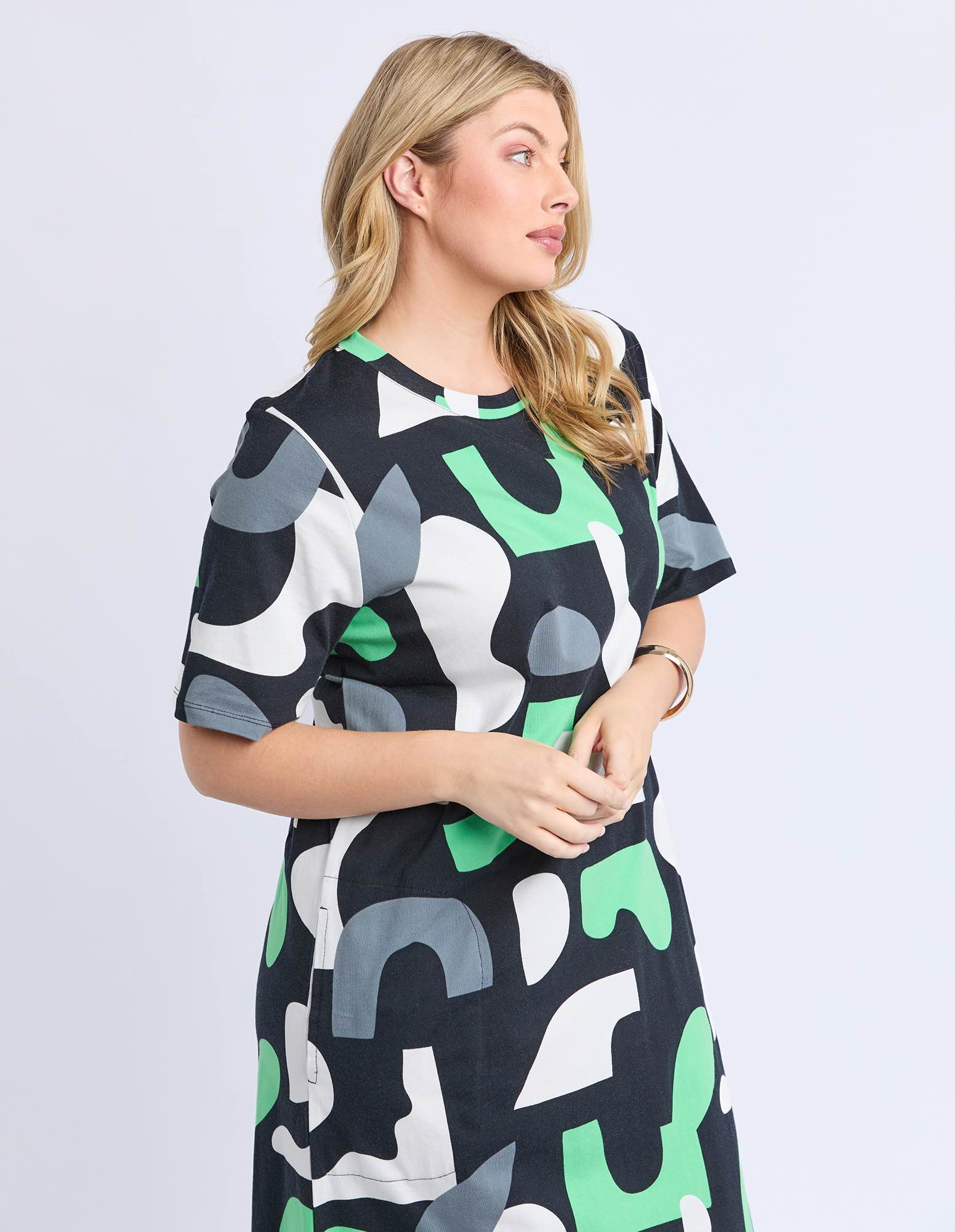 Elm - Stijl Dress - Abstract Yardage