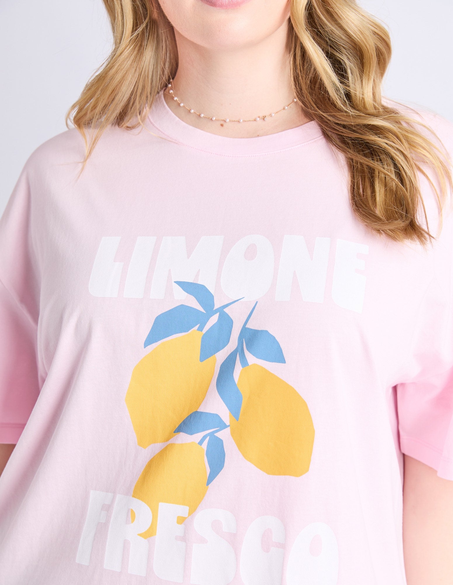 Elm - Limone Fresco Short Sleeve Tee -  Pink