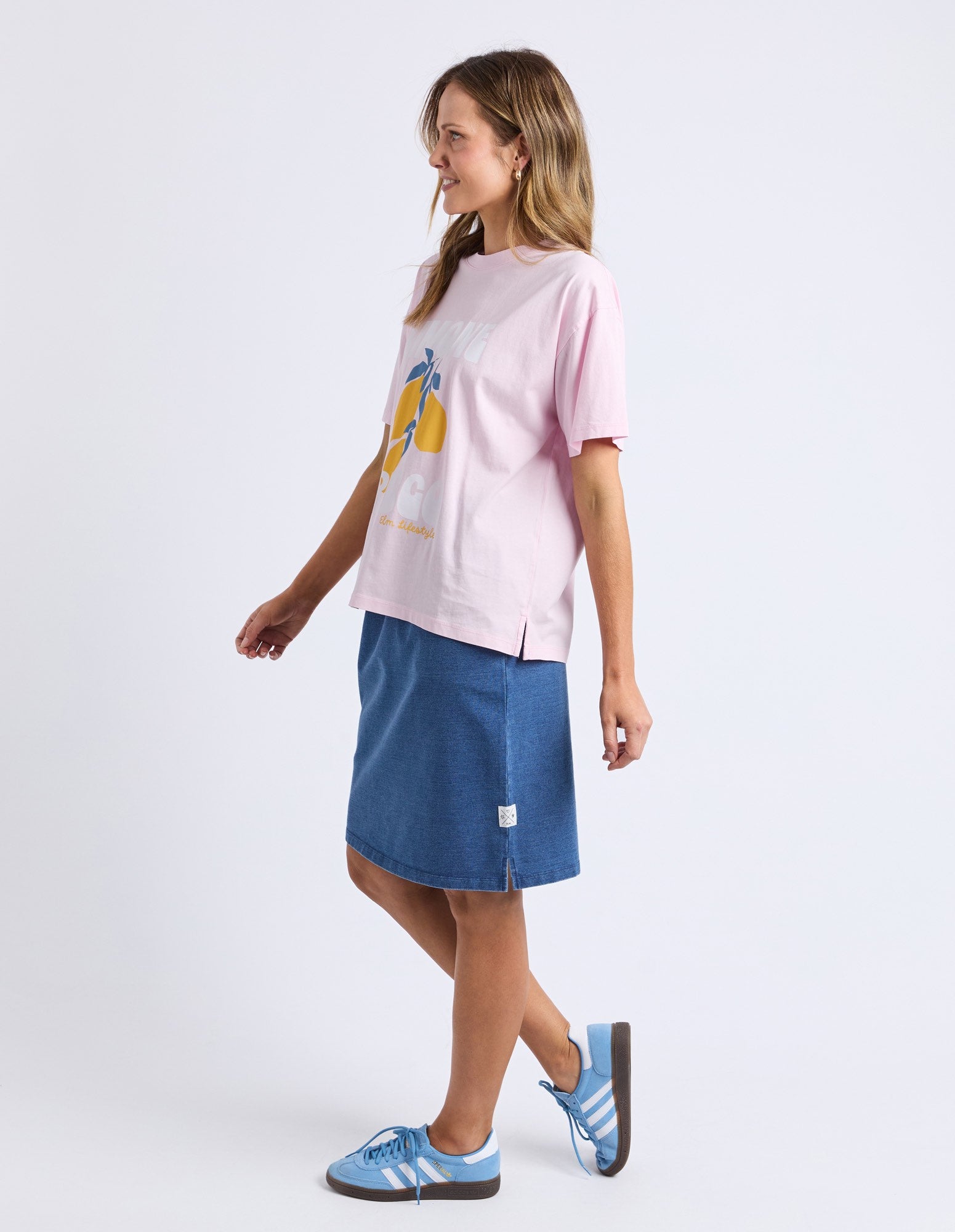 Elm - Limone Fresco Short Sleeve Tee -  Pink