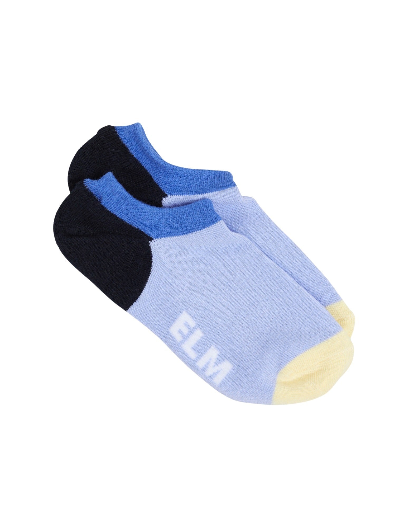 Elm - No Show Sock 2 PK - Block Out