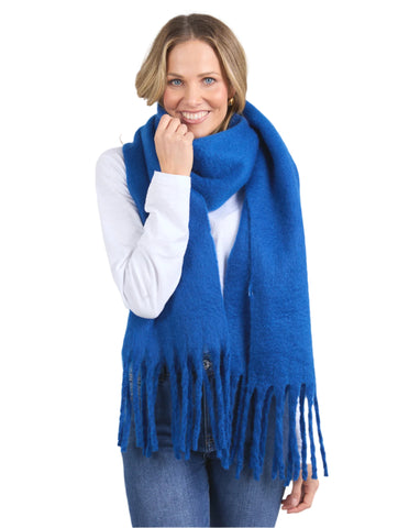 Comfy Scarf Deep Blue