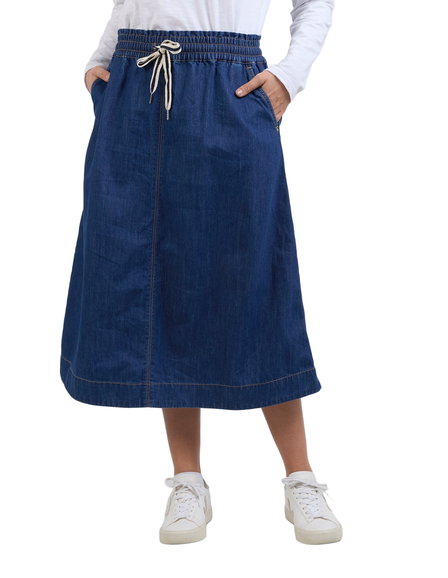 Elm Greta Denim Skirt
